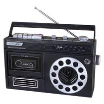Gravador de cassetes de rádio AM/FM portátil HANNLOMAX HX-601K