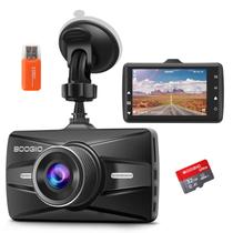 Gravador de condução de carro Dash Cam BOOGIIO 1080P FHD com tela IPS de 3 polegadas