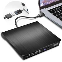 Gravador de DVD Externo YOTUO - USB 3.0 - Leitura e Gravação de CDs e DVDs Gravador de DVD Externo YOTUO - USB 3.0 - Leitura e Gravação de CDs e DVDs