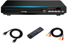 Gravador de DVD Livre Região USB HDMI, Remote para Estudo Doméstico - Himap