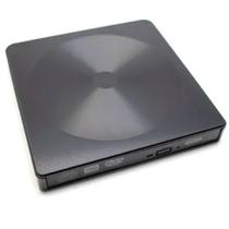 Gravador de Dvd Type C 3.0 Gravadora de Cd e Dvd Formata Pc