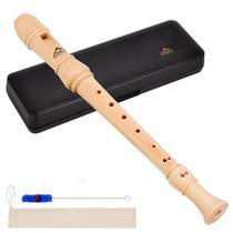 Gravador de soprano EASTROCK German Fingering C Key Maple Wood
