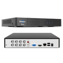 Gravador de vídeo digital de segurança DVR Hiseeu 3K 8 canais 5MP