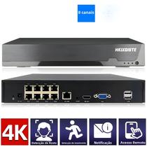 Gravador De Vídeo Em Rede 8CH 4K PoE Tuya Face Detection H.265 Vigilância NVR Para Câmeras IP HD