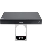 Gravador de Vídeo Nvd 1516-P Intelbras 16 canais PoE HD 3TB