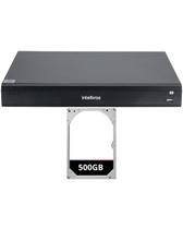 Gravador de Vídeo Nvd 1516-P Intelbras 16 canais PoE HD 500GB
