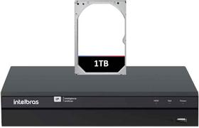 Gravador De Vídeo Nvr 16 Canais Ip 4k 12 Mp Intelbras Invd 1016