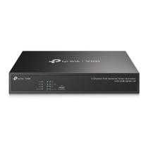 Gravador de Vídeo NVR Tp-link Vigi NVR1004H-4P PoE+, 4 Canais, H.265+, Preto
