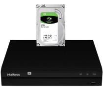 Gravador De Video Via Rede Ip Intelbras Nvd 1408 8 Ch com hd 2tb