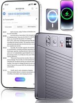 Gravador de voz AI Banoshalo Gravar/Transcrever/Carregar 64 GB