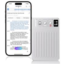 Gravador de Voz AI ClicoByte CHIME NOTE - Transcrição em 107 Idiomas Gravador de Voz AI ClicoByte CHIME NOTE - Transcrição em 107 Idiomas