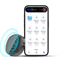 Gravador de Voz Ativado TBTEbeat 64GB - Gravação de até 750h
