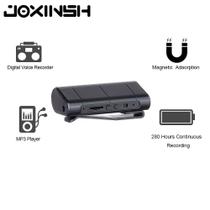 Gravador de Voz com 8GB - 280 Horas de Gravação, MP3 Player e Clip Magnético