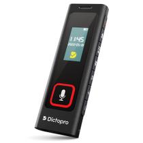 Gravador de Voz Digital Dictopro X200 32GB - Microfone de Alta Sensibilidade