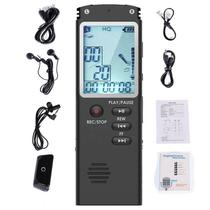 Gravador de Voz Digital Mini Sound Spy 8GB - Ativação por Voz