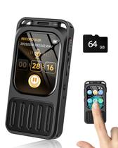 Gravador de Voz Digital XIXITPY V78 64GB com tela sensível ao toque de 2" Gravador de Voz Digital XIXITPY V78 64GB com tela sensível ao toque de 2"