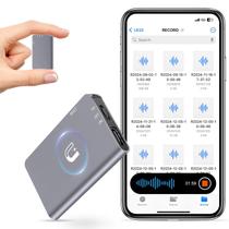 Gravador de voz HEVAVW L810 64GB com gravação magnética de 40h Gravador de voz HEVAVW L810 64GB com gravação magnética de 40h