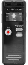 Gravador De Voz Profissional Portátil Digital Tomate 8gb Preto