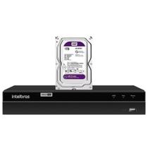 Gravador Digital Dvr 08 Canais Mhdx + Hd 1 Teras Intelbras