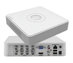 Gravador DVR de Vídeo Digital 8 Canais Turbo HD DS-7108HGHI-M1 Hikvision Gravador DVR de Vídeo Digital 8 Canais Turbo HD DS-7108HGHI-M1 Hikvision