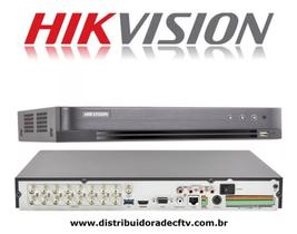 Gravador DVR Hikvision H.265 PRO+ IDS-7216HQHI-M1/FA 16CH 1HDD 1080P