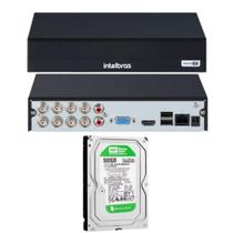 Gravador Dvr Intelbras MHDX 1008-C C/HD 500GB