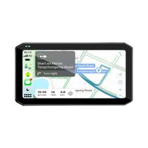 Gravador DVR Para Motocicleta De 6,25 Polegadas Com Monitor De Navegação CarPlay E Android Auto,