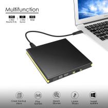 Gravador externo de DVD/CD Leitor USB 3.0