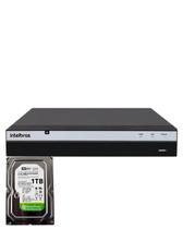 Gravador Intelbras Nvd 3316 16 Canais Full Hd Ip 4k Nvd 3316 C/Hd Gravador Intelbras Nvd 3316 16 Canais Full Hd Ip 4k Nvd 3316 C/Hd