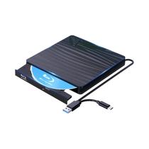 Gravador Leitor De Blu-ray Externo USB 3.0 Tipo-C 3D BD-ROM Óptico DVD BD-RE Player