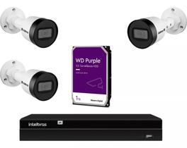 Gravador Nvr Intelbras P/ 04 Câmeras Ip Nvd 1404p Poe