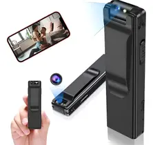 Gravador portátil que grava enquanto carrega, áudio e vídeo, bateria 1100mAh