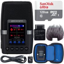 Gravador prático Zoom H2essential Multi-Mic Float de 32 bits Gravador prático Zoom H2essential Multi-Mic Float de 32 bits