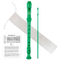 Gravador Soprano YONTY, tecla C alemã de 8 furos para iniciantes Gravador Soprano YONTY, tecla C alemã de 8 furos para iniciantes