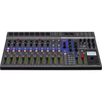 Gravador zoom livetrak l-12 multitrack de 12 canais