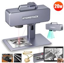 Gravadora Laser Atomstack M4 Fibra Fiber Metal Portatil 20w - Atmostack