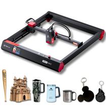 Gravadora Laser CNC Alpha MK2 20W, Corta MDF até 20mm e Grava Metais Suporte e Treinamento Gratuito