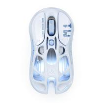 GravaStar Mercury M1 Pro Mouse Gamer, 78g Liga de Magnésio Leve, 26.000 DPI, Sensor PAW3395DM, 5 Botões Programáveis, Suporte com Fio/2.4GHz/BT, Até 200 Horas de Bateria