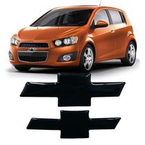 Gravata Adesiva Resinada Sonic Hatch Black Piano