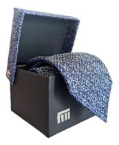 Gravata Azul Claro Fatto A Mano 1200 Fios + Caixa Gravata Azul Claro Fatto A Mano 1200 Fios + Caixa