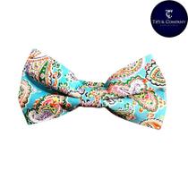 Gravata Borboleta Adulta de Algodão Paisley Cashmere - Ties and Company