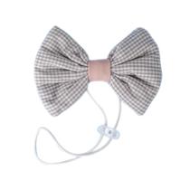 Gravata Borboleta Creme