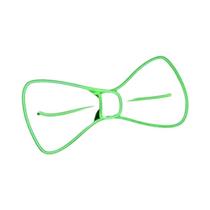 Gravata Borboleta Luminosa LED Para Homens, Brilho Neon Para Festas, Halloween, Natal, Acessório De