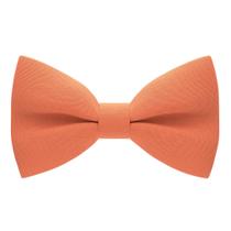 Gravata borboleta masculina clássica pré-amarrada Bow Tie House, cor de cenoura
