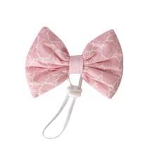 Gravata Borboleta Rosa Bebe