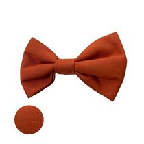 Gravata Borboleta Terracota Fosca Adulto para Padrinhos de Casamento