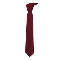 Gravata Clássica Fosca Semi Slim Marsala 15 Unidades