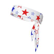 Gravata com bandeira americana IYQCJ para homens e mulheres Gravata com bandeira americana IYQCJ para homens e mulheres