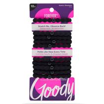Gravata de cabelo Goody Forever Ouchless 10 unidades preta para mulheres