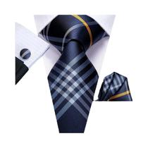 Gravata De Seda Xadrez Preta Para Homens, Designer Elegante, Casamento, Festa De Negócios, Gravata,